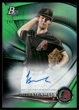 2022 Bowman Platinum #TOP-78 Jacob Steinmetz Top Prospects Green Icy Foil #/99