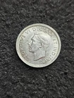 1937 Canada Silver 10 Cents Coin BU