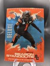 CFL 2025 UPPER DECK DELUXE  /250 SEASON STANDOUT GARRY PETERS