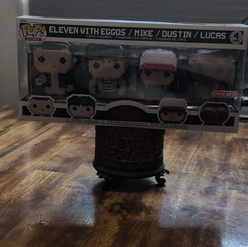 Funko Pop! Vinyl Stranger Things Eleven Mike Dustin Lucas Target Exclusive 4-Pa…