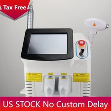 Diode Laser 808nm Painless Hair Removal Nd Yag Pico Laser Tattoo Removal Machine