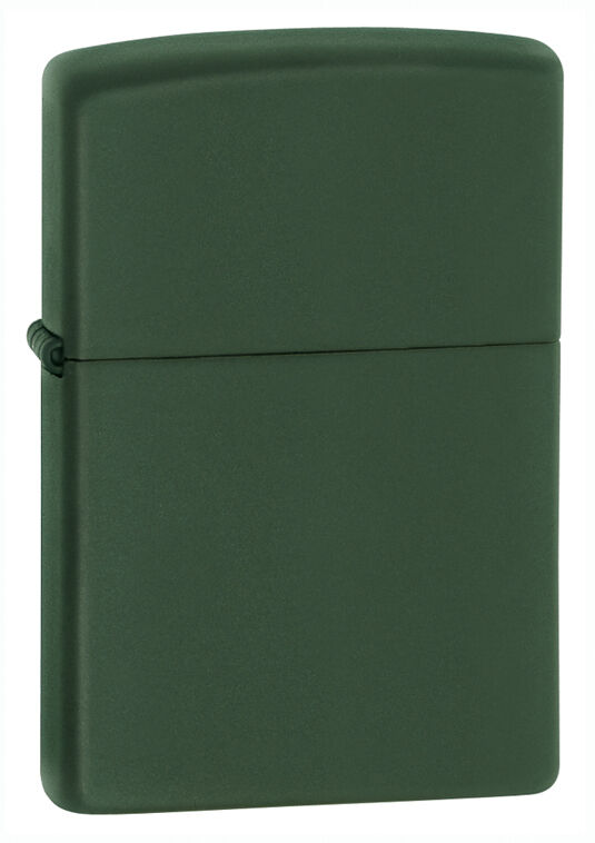 Zippo Green Matte Windproof Lighter,  Item 221, New In Box. Available Now for 26.72