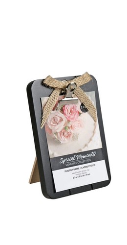 Rustic Photo Holder Set With Pinch Clips Set Of 2 Photo Holders ๐ฟ๐๐ฟ - Picture 2 of 10