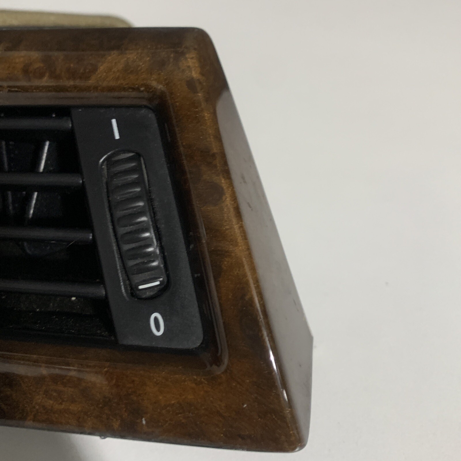 04-10 BMW 550i E60 E61 Front Left Driver Side Dashboard A/C AC Air Vent Wood OEM