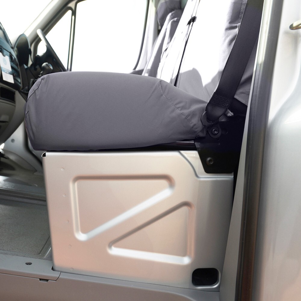 Tailored Waterproof Front Seat Covers For Mercedes Sprinter Van (2010-2018) – Grey