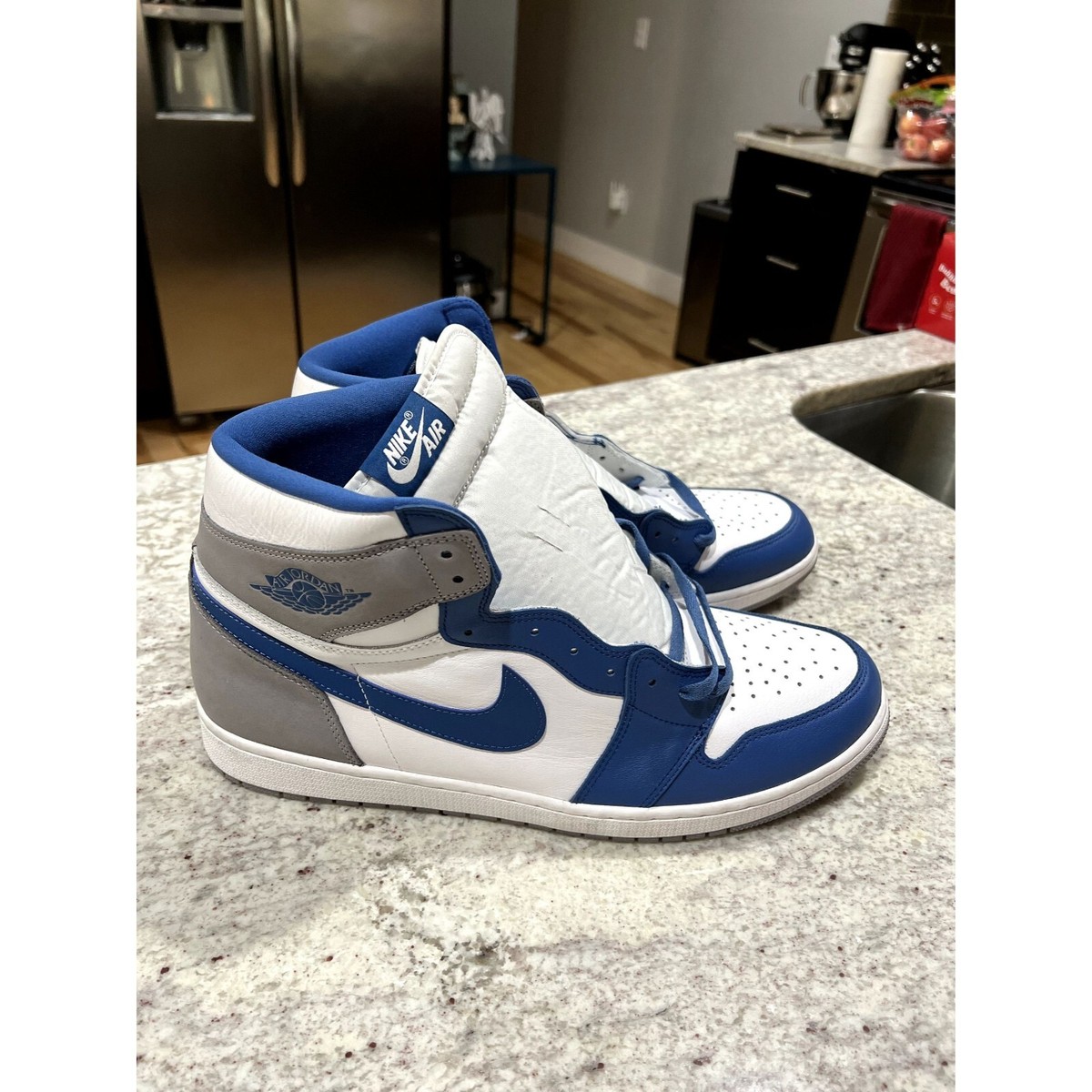Nike Air Jordan 1 Retro High OG True Blue Grey NEW DZ5485 