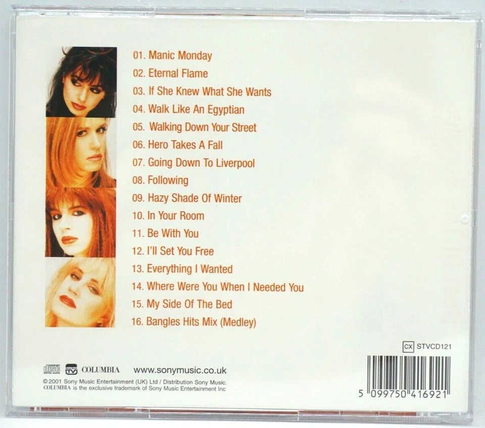 The Bangles : Eternal Flame (The Best Of) CD Album (UK 2001 Press) Manic Monday - Image 2 of 3