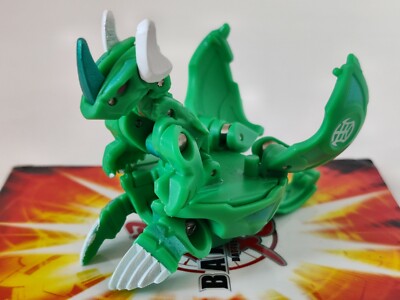 Bakugan Battle Brawlers Green Ventus Helix Dragonoid 720G Free Shipping