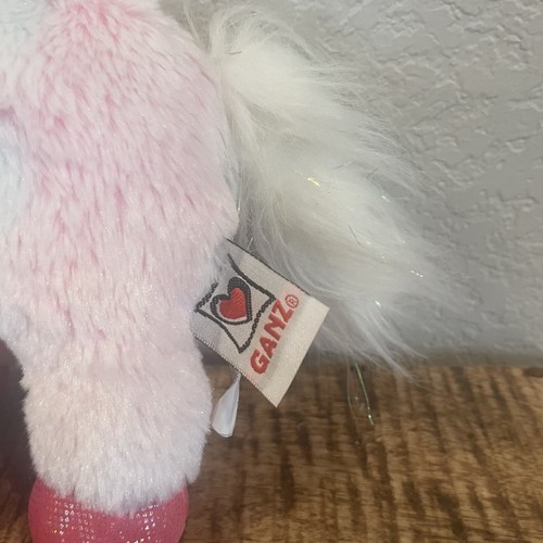 Ganz Webkinz Pink Pony HM117 Plush Stuffed Animal - NO CODE toy horse - Picture 3 of 9