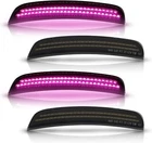 For 2015-2023 Dodge Charger 4PCS Front Rear Bumper LED Side Marker Lights Lamp