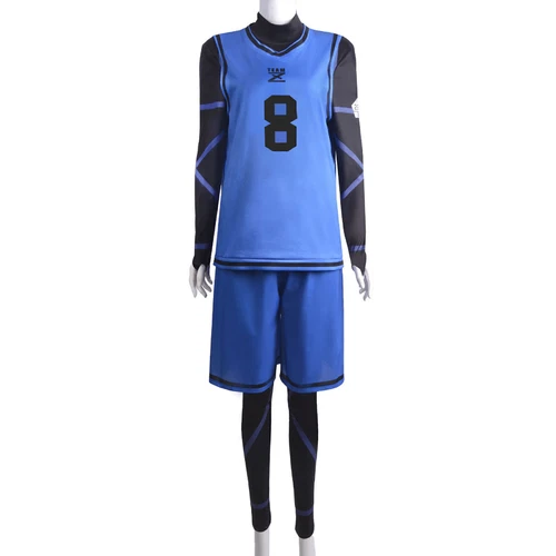 Blue Lock Isagi Yoichi Cosplay Costume Chigiri Hyoma Jersey Summer Suits 2025 - Picture 12 of 16