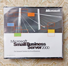 Microsoft Small Business Server 2000 - Authentic Vintage Software on CD with Key