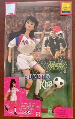 Mattel Soccer Kira Barbie 1998 Edition Womens World Cup FIFA for sale  online