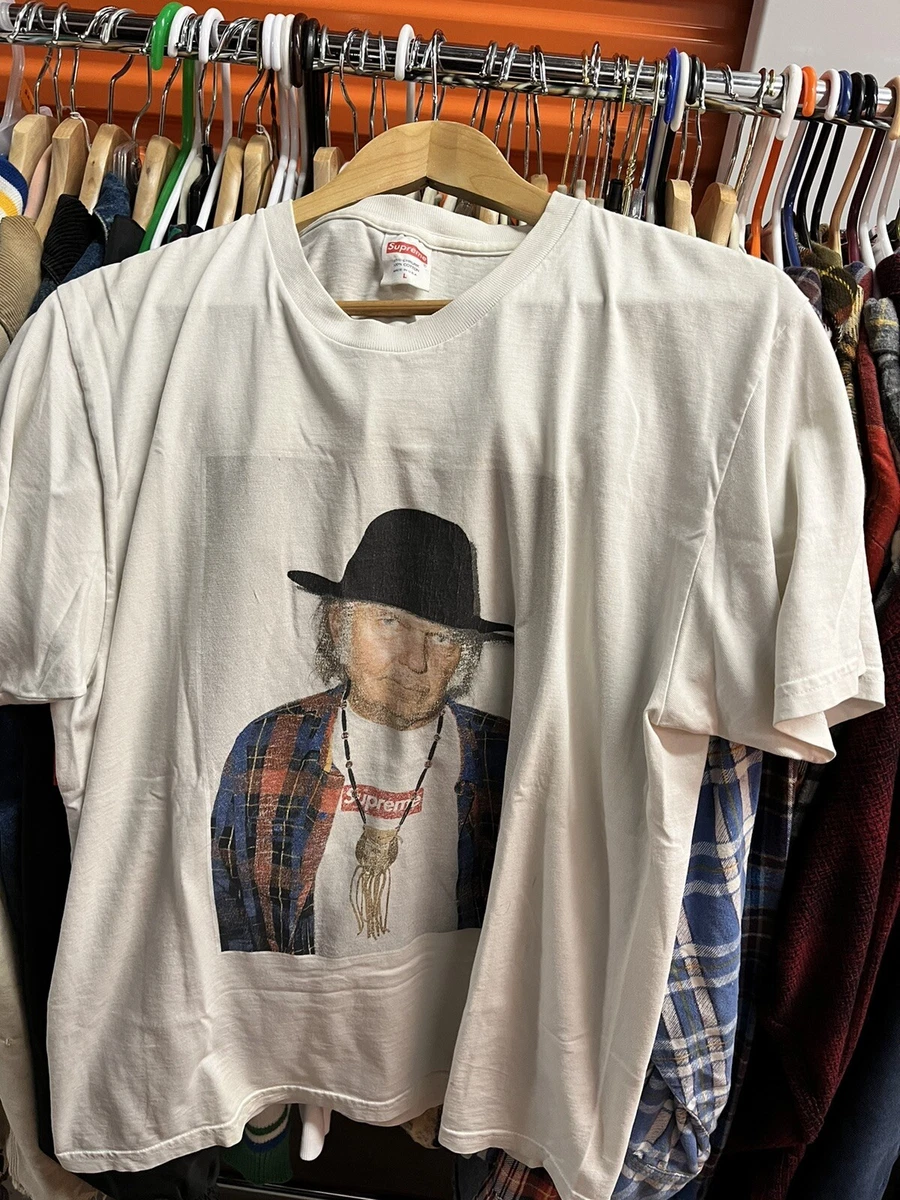 Supreme neil cheap young tee white