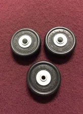 Clarke EZ8  Wheels COMPLETE SET -  2 Side # 59945A & 1 Rear # 59960A