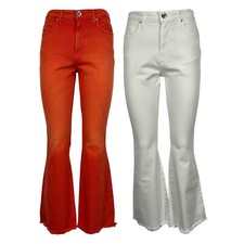 TAKE TWO jeans donna cotone bull color con scoloriture DKE4567 WANDA MADE IN ITA