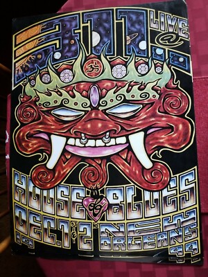 311 LIVE 1999 HOUSE OF BLUES NEW ORLEANS REPRINT POSTER | eBay
