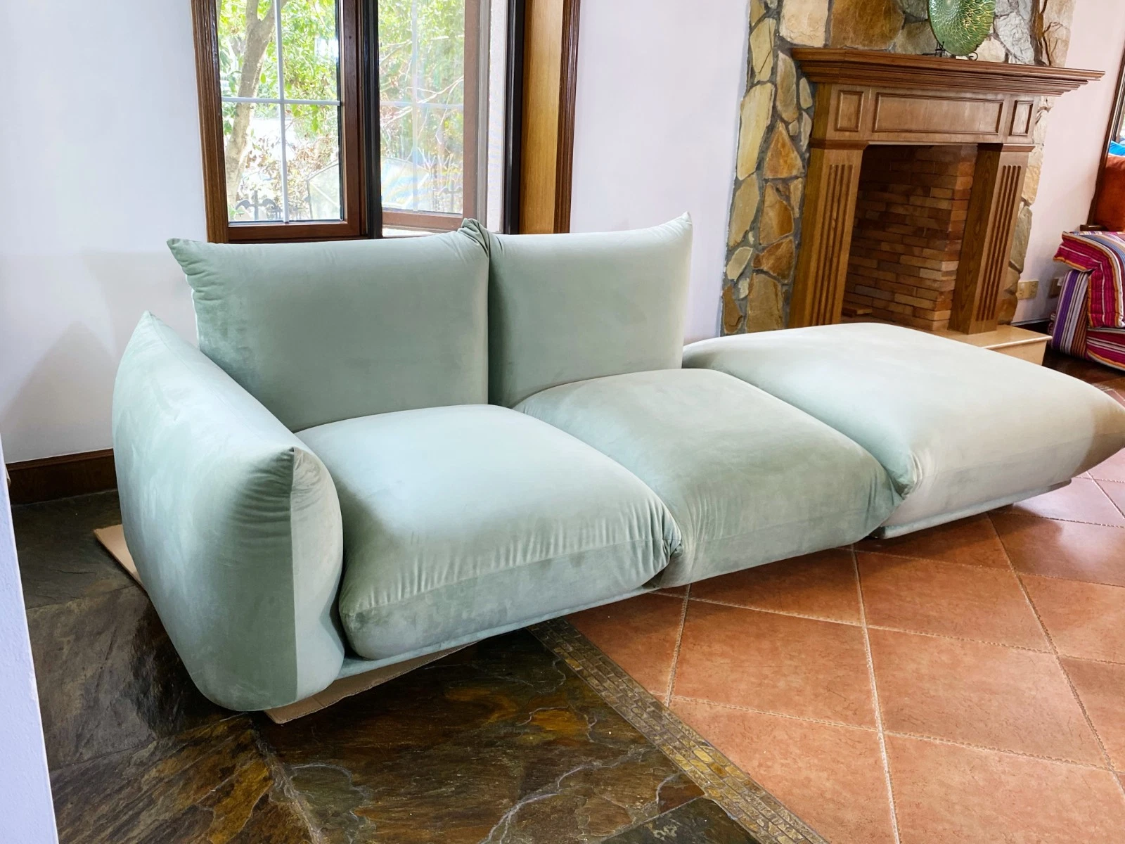 Modular Seating System Marshmallow marenco Sofa Couch Full Velvet Set as Shown
Opens in a new window