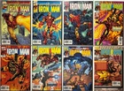 (8 Comic Book Lot) The Invincible Iron Man #1 thru #8 (1998, Marvel) *Vintage*