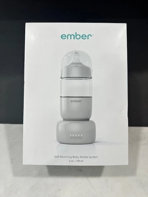 Ember Baby Bottle System - Gray, 6 oz - OPEN BOX RETURN