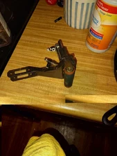 Destaco 8216 Threaded Body Pneumatic Swing Clamp for Welding and Assembly Gray