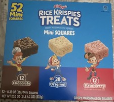 Kellogg's Rice Krispies Treats Mini Squares Variety Pack 52 Ct 20.1 oz