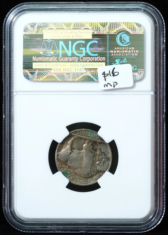 1919 Buffalo Nickel NGC VF Details - Image 3 of 3