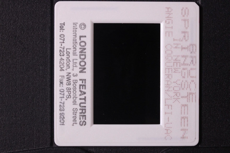 Bruce Springsteen Foto Transparenz Original Positive Promo New York 1990er Neu - Bild 2 von 4