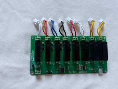 Numato Lab 8-Channel USB SSR Solid State Relay (SSR) Processor Board