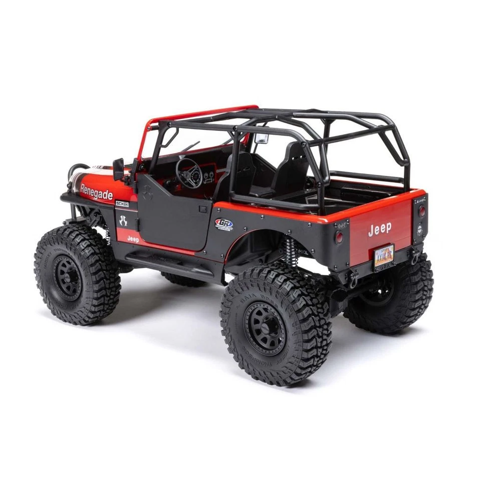 Axial SCX10 III 1/10 Jeep CJ-7 4WD RTR Rosso - Automodello elettrico Scaler S... - Immagine 2 di 4