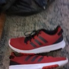 Adidas Mens Cloudfoam Racer TR Red Running Shoes Sneakers Size 10.5 VNDS