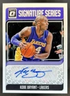 2018-19 Panini Donruss Optic Kobe Bryant Signature Series Auto #SG-KBR Lakers