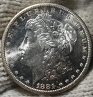 1881-s Morgan Silver Dollar Brilliant Uncirculated CARTWHEEL LUSTER