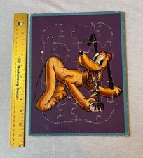 Vintage Walt Disney Productions Jaymar Specialty Pluton z klarnetem puzzle
