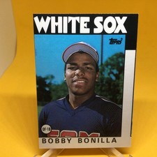 1986 Topps traded Bobby Bonilla #12T RC miscut 1 of a kind just discovered