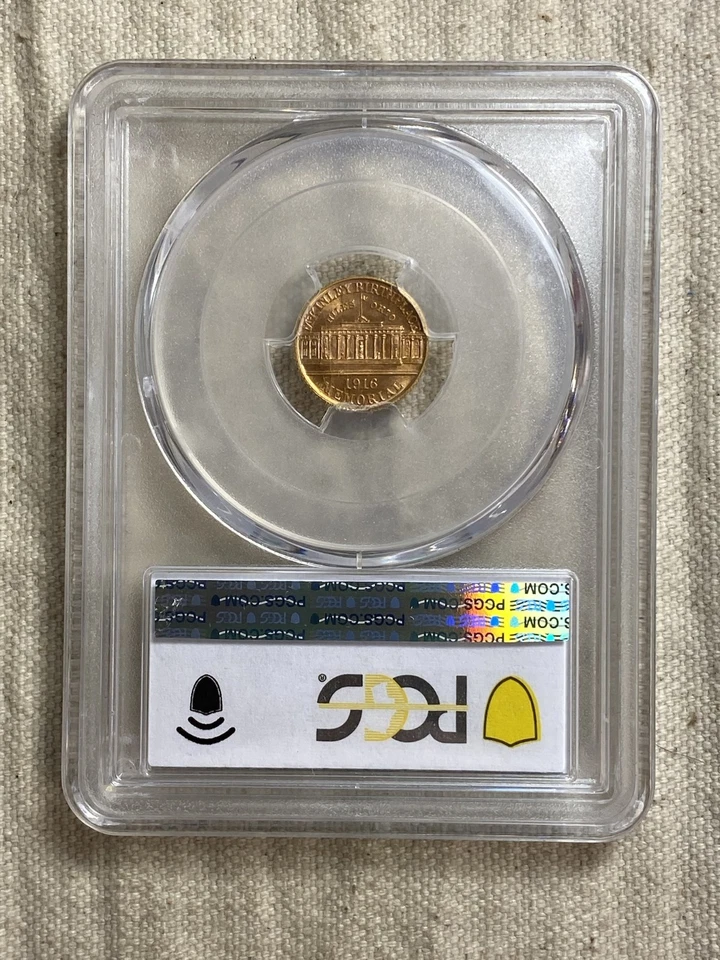 1916 $1 PCGS MS 66 CAC McKinley Commemorative Gold Dollar Gorgeous Lightly Toned - Image 3 of 4