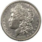 1892-P Morgan Silver Dollar AU+Almost Uncirculated $1 Coin Philadelphia Mint