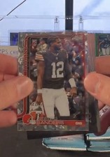 2025 Topps Chrome FDI Exclusive Shedeur Sanders /6 IMAGE VARIATION BROWNS