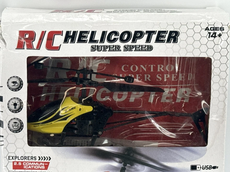RC Helicopter 2.4Ghz Mini Remote Control Aircraft Toy Ages 14+ USB Rapid Charge - Image 2 of 4