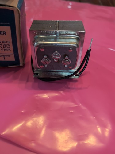 Edwards Class 2 Signaling Transformer 598 120V 50/60Hz (8V 16V 24V 20VA 30VA)