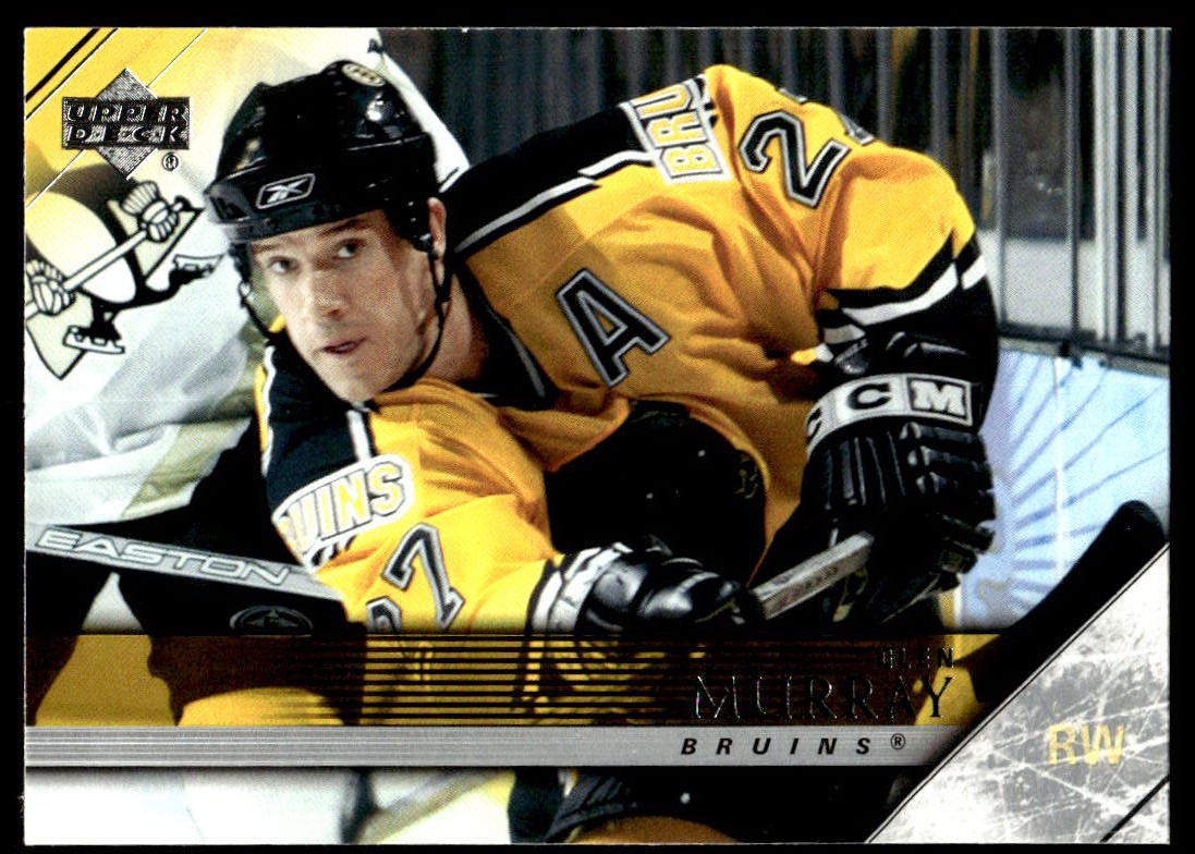 2005-06 Upper Deck #256 Glen Murray Boston Bruins Hockey Card
