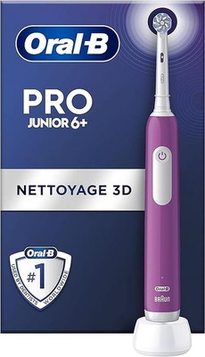 Oral-B Pro Junior 6+ Rotationszahnbürste, violett
