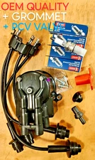 TOYOTA FORKLIFT TUNE UP KIT 4Y ENG, DENSO SPARK PLUGS + PCV VALVE+ GROMMET