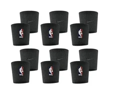 $90 Lot of 6 Packs Nike NBA Elite Basketball Wristbands Dri-Fit 2pc/Pack - NAVY