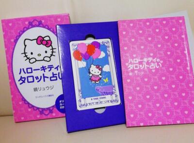 Sanrio Hello Kitty Playing Tarot Cards Fortune telling Card Book