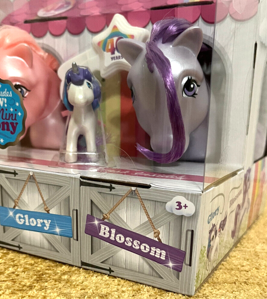 My Little Pony Limited Edition 40th Anniversary 3pk Set ~New