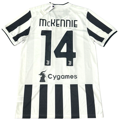 2021/22 Juventus Home Jersey #14 McKennie Medium adidas Soccer