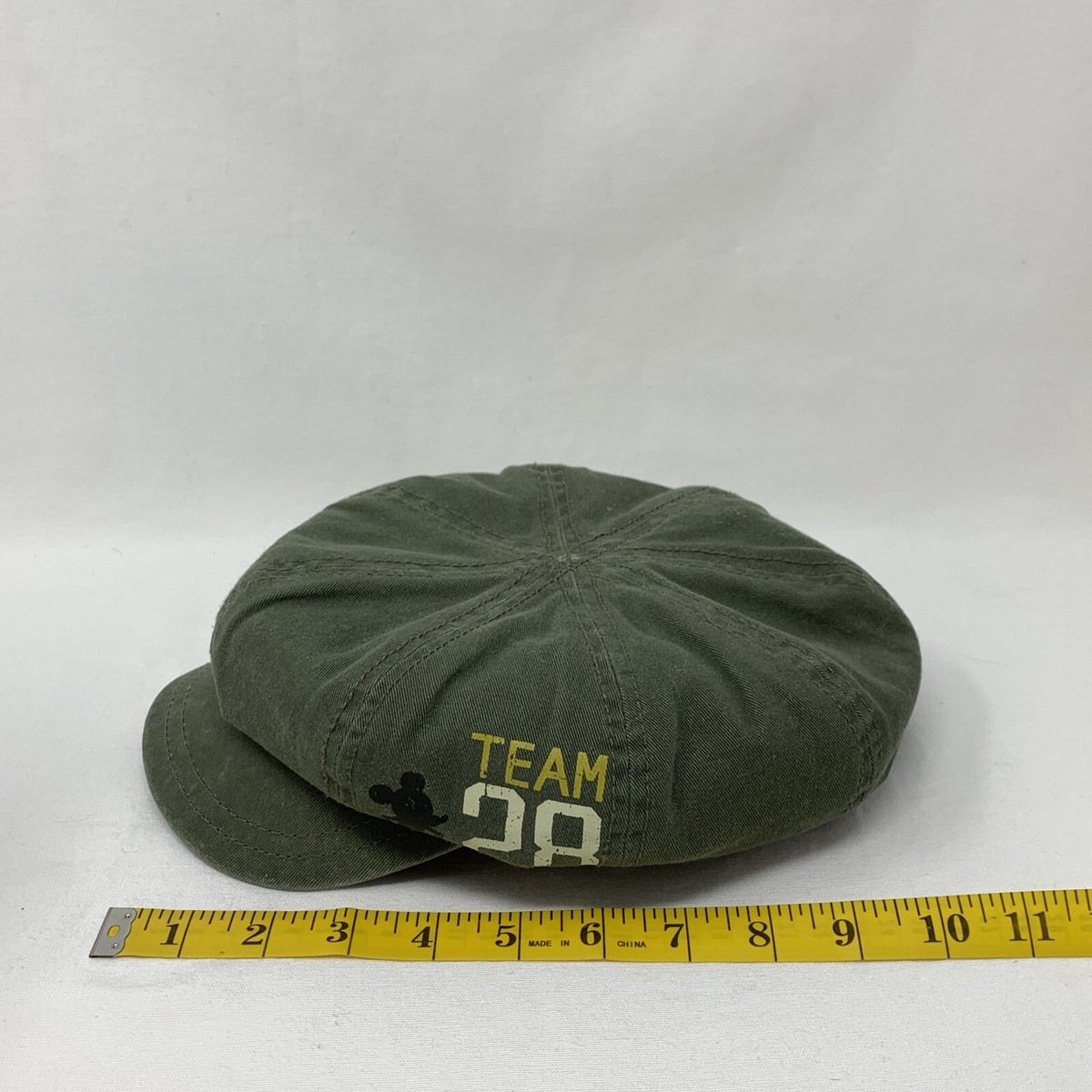 Tokyo Disney Resorts - TEAM 28 Mickey Cabbie Style Green Cap  display picture 2