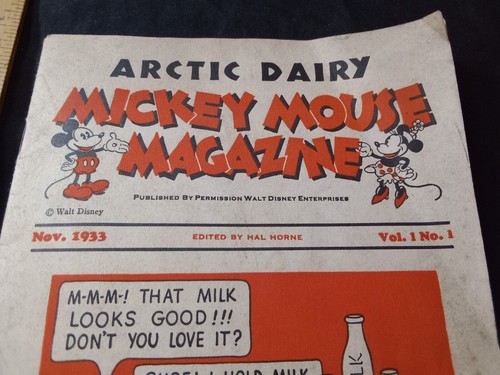 Mickey Mouse Magazin Band 1 Nr 1 selten #1 ungradiert 1933 - Bild 2 von 18