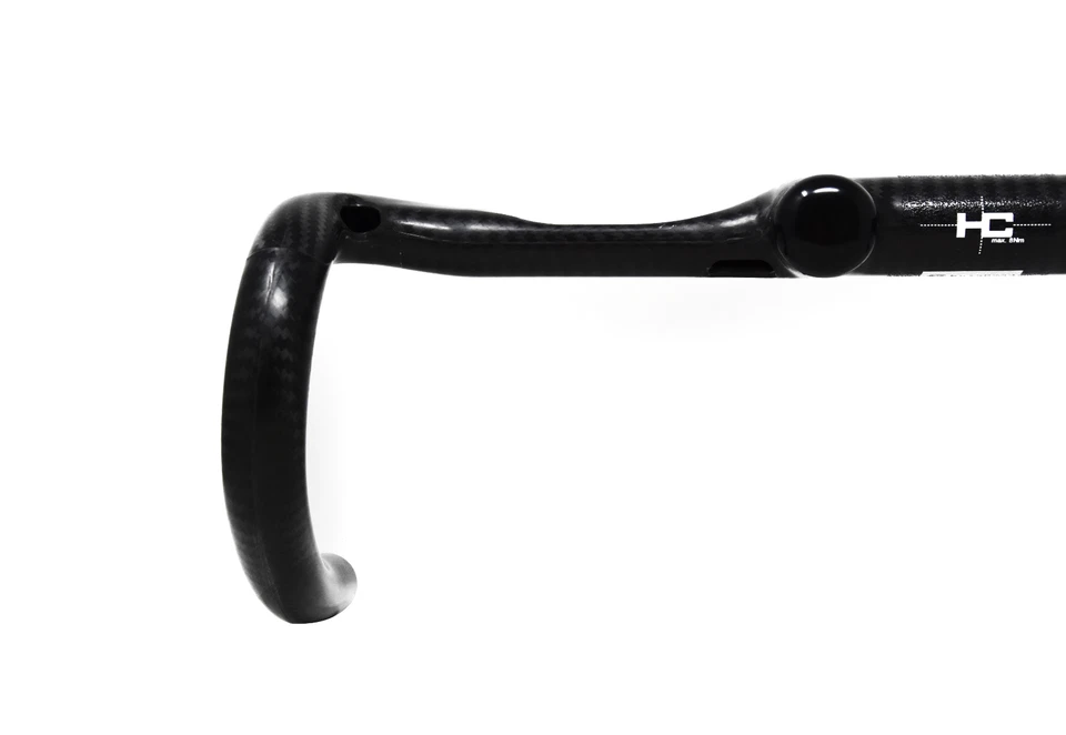 Manubrio Haero Carbon H.380 Carbon Triathlon - 44 cm - fatto a mano in Germania - Immagine 2 di 4